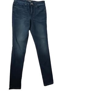 EXPRESS Jeans WOMENS 4R Perfect Denim High Rise Stretch Skinny Legging Dark Wash